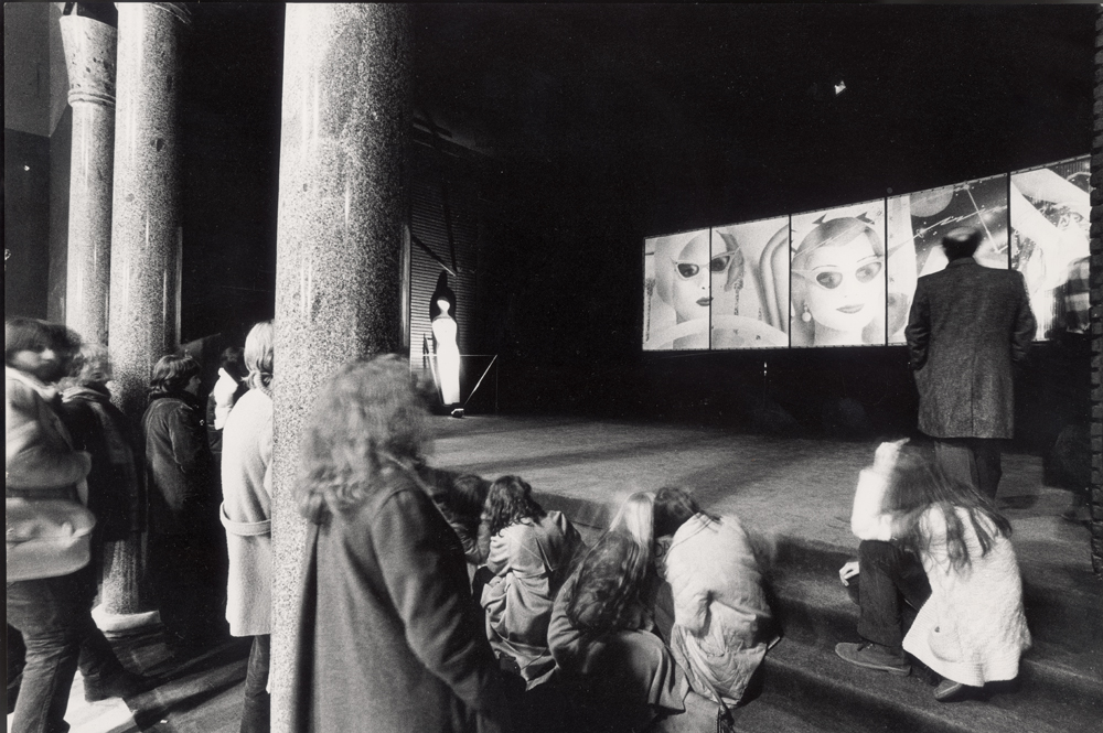 Szenografie für Trienneale di Milano - Il senso della moda, 1979